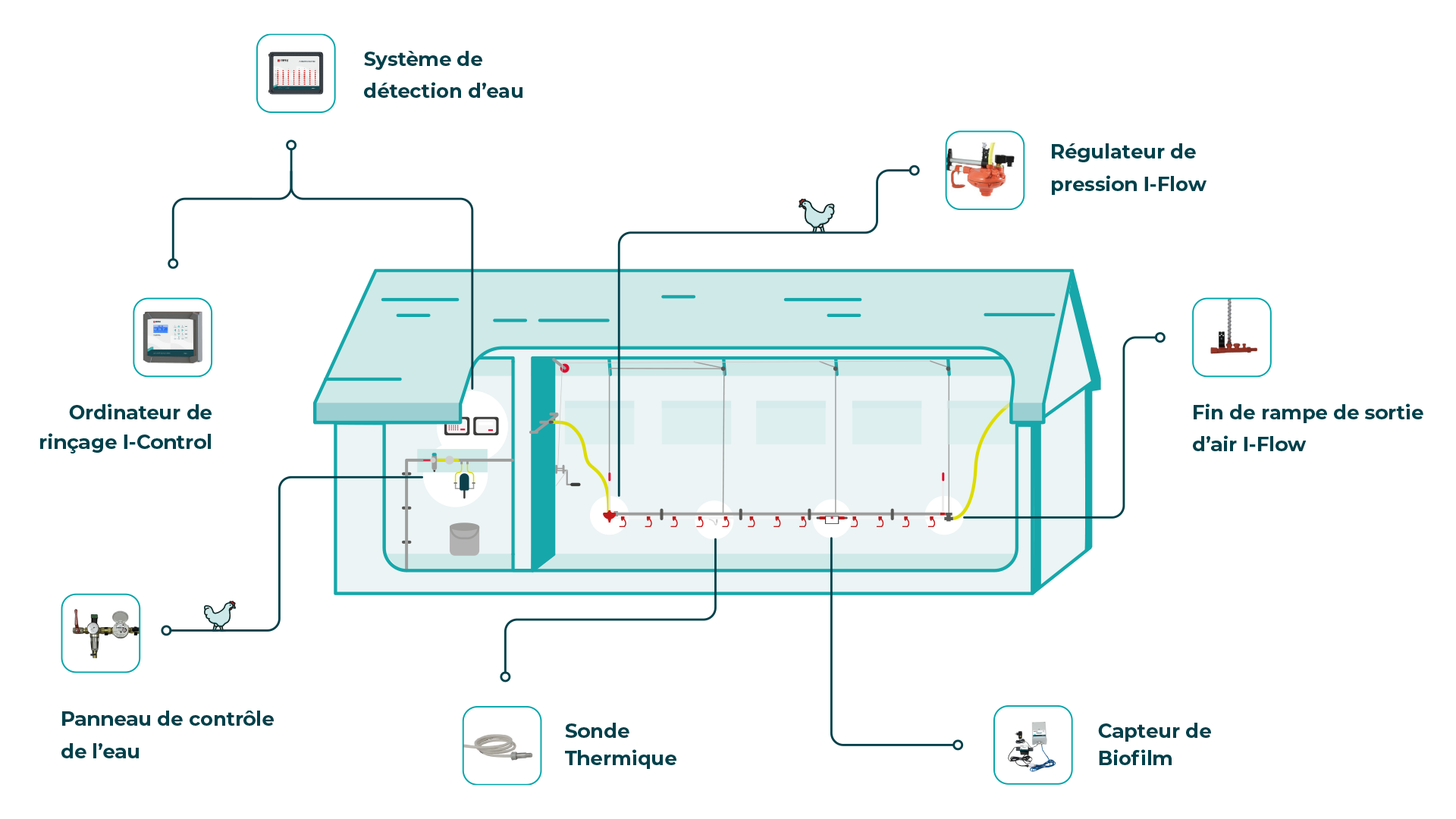 Système de rinçage automatique I-Flush